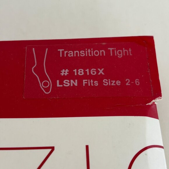 Capezio Transition Tights Ultra Soft Matte Semi-Opaque Girls 2-6 Dance 1816X - Picture 2 of 8